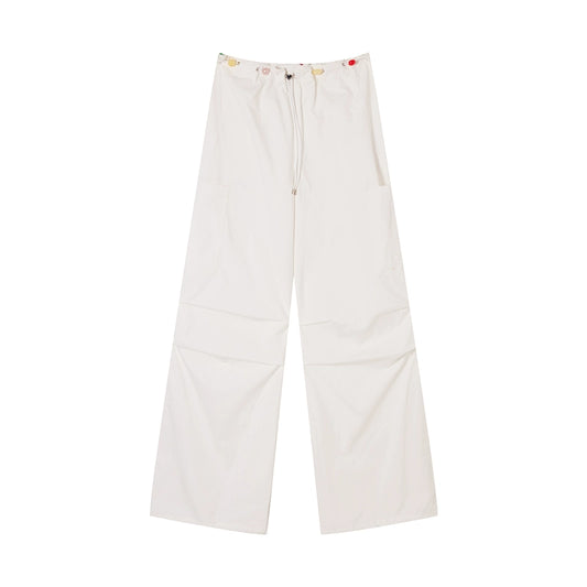 Quick-Dry Casual Drawstring Pants - Women's Summer Wide-Leg Work Pants