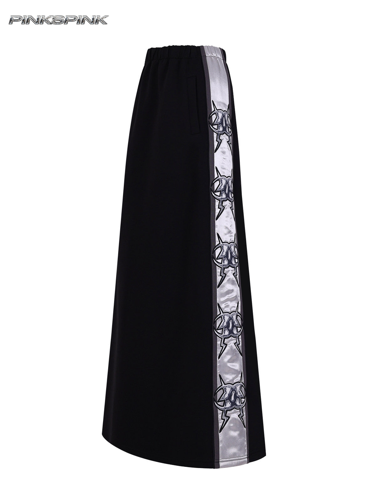 Electric Moon Mirror A-Line Y2K Long Dress – Casual Hot Girl Fit