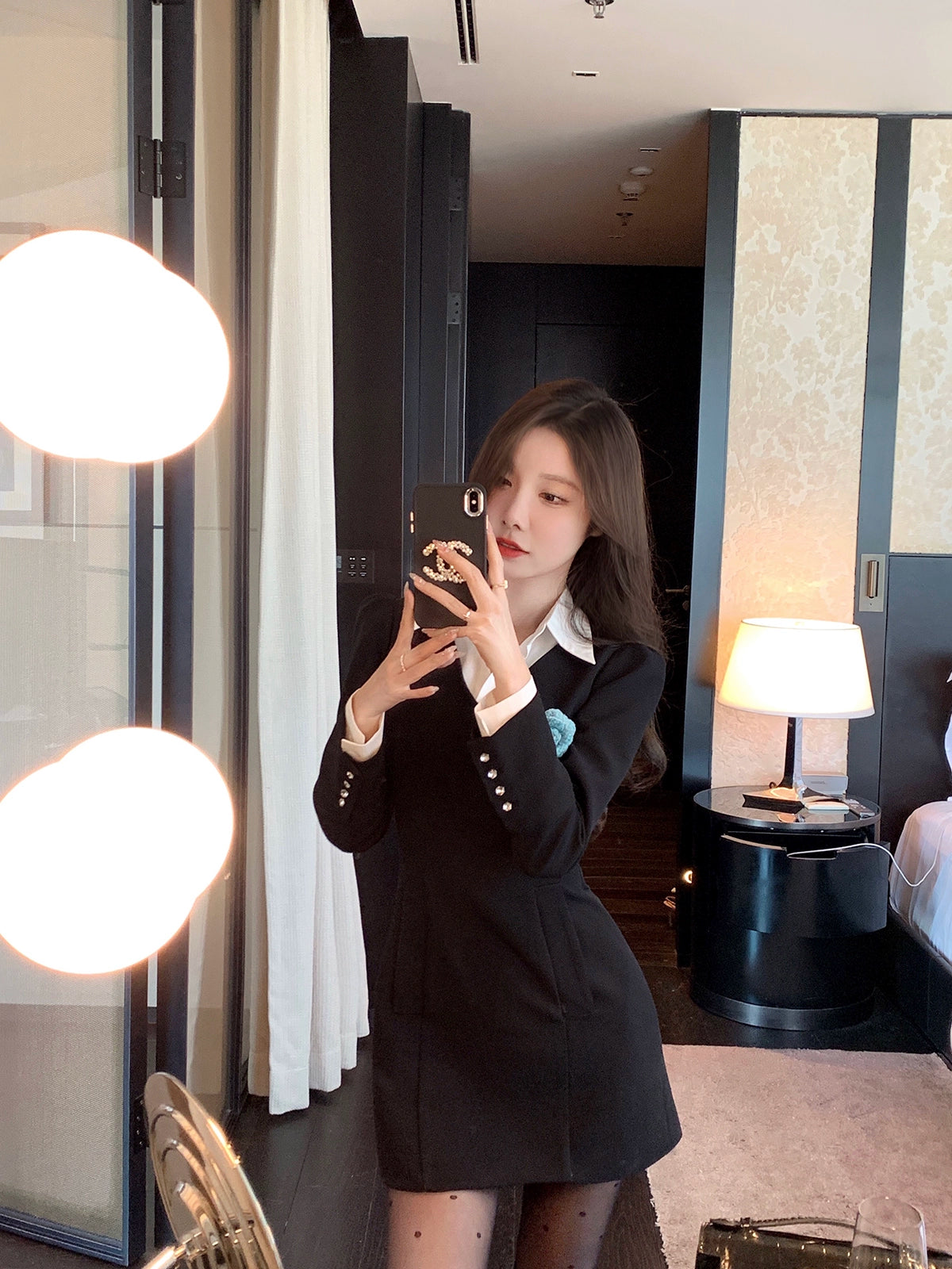 Black Suit Dress by Berlin Memories