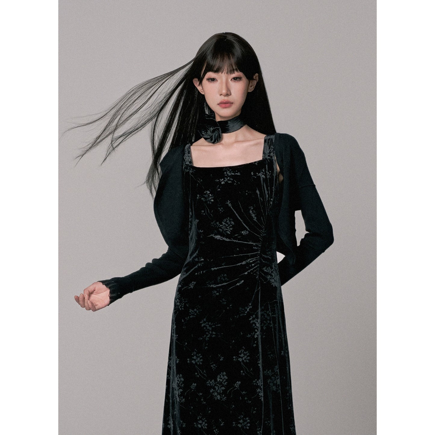 Cutout Design Two-Piece Set with Bud Straps for Women