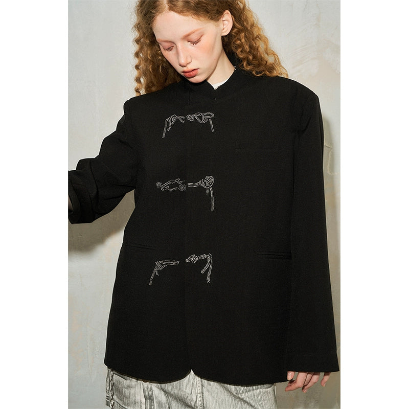 معطف بدلة الماس الساخن على الطراز الصيني