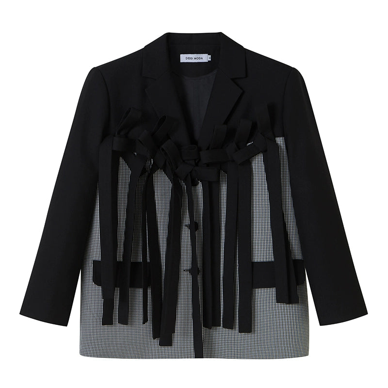 الطبقات القلبية -معطف عقدة القوس من الفتيات