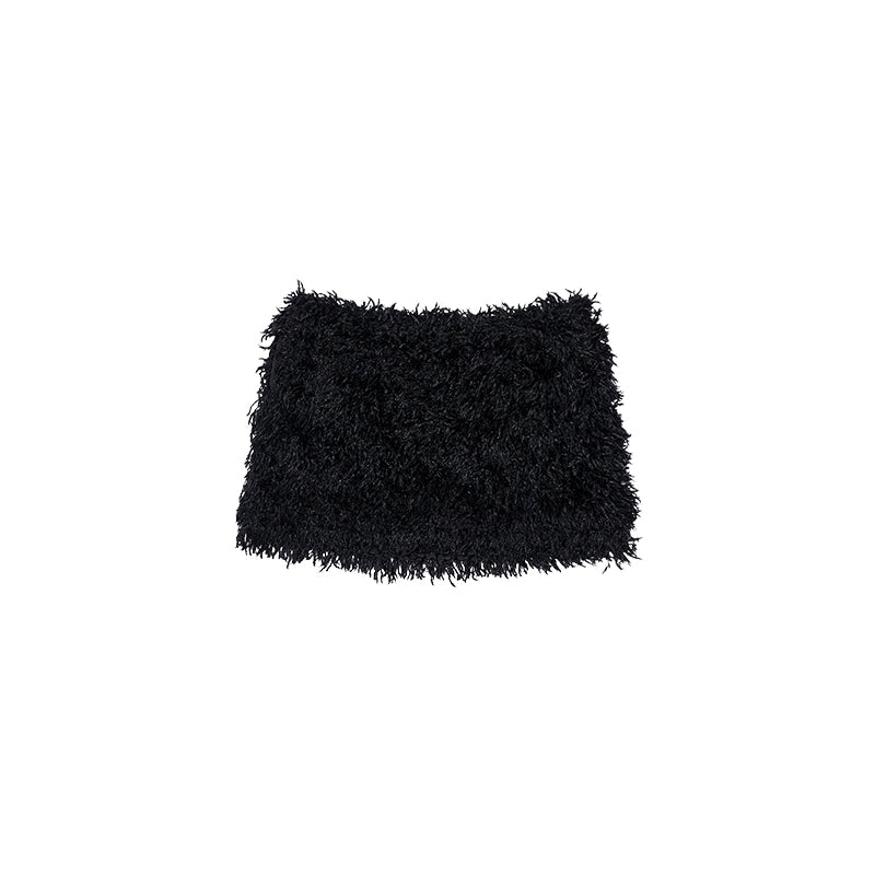 Beaded Halter Camisole & Skirt Set – Feather V-Neck Swing Neck Design