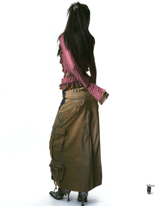 Abito in denim per l'industria pesante