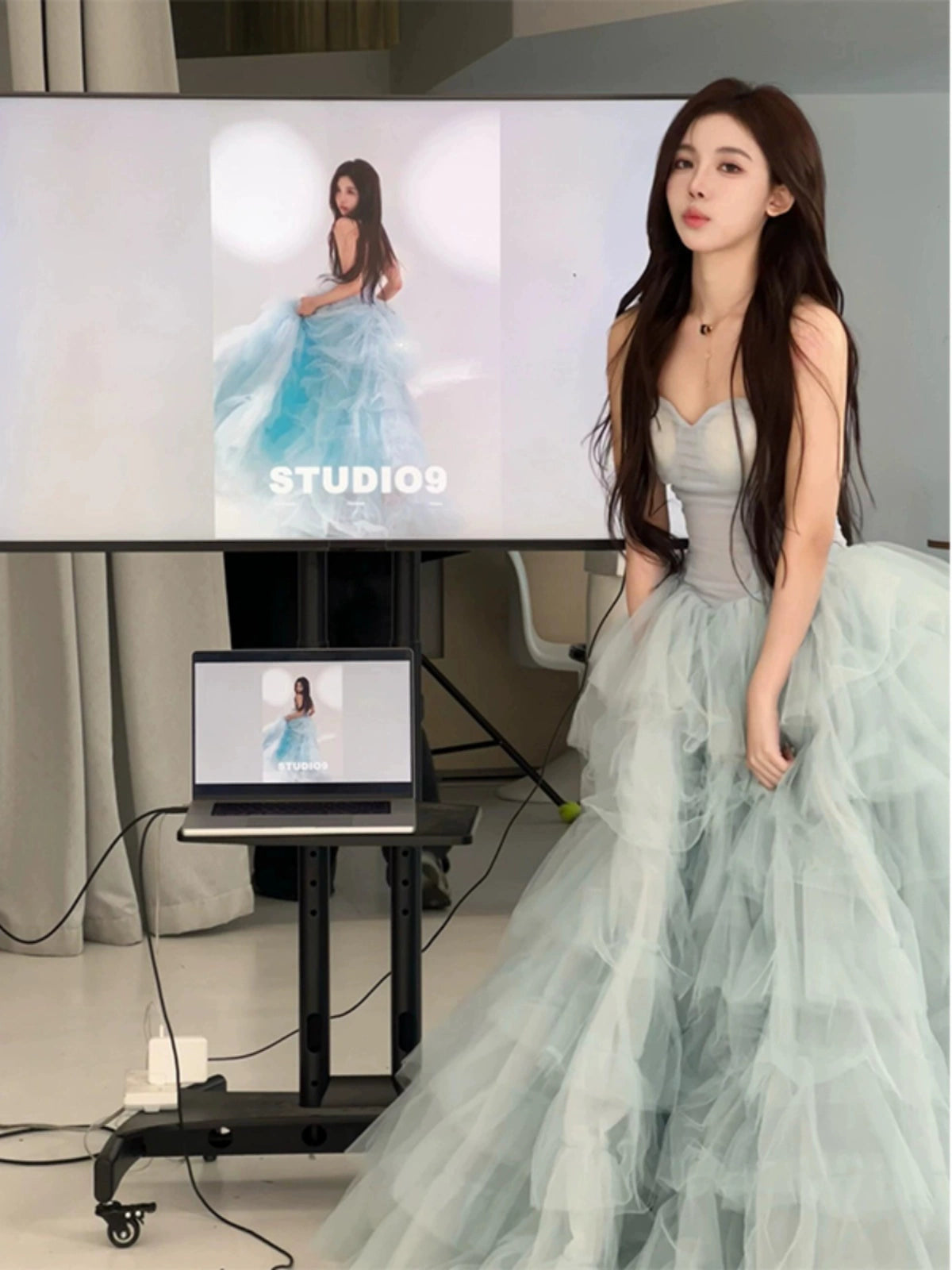 Luxe Princess Tutu Dress – Elegant Birthday Party Gown