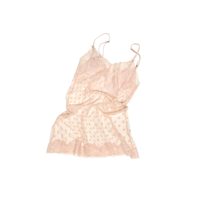 Polka Dot Lace Slip Dress – Loose Pure Lust Babes Style