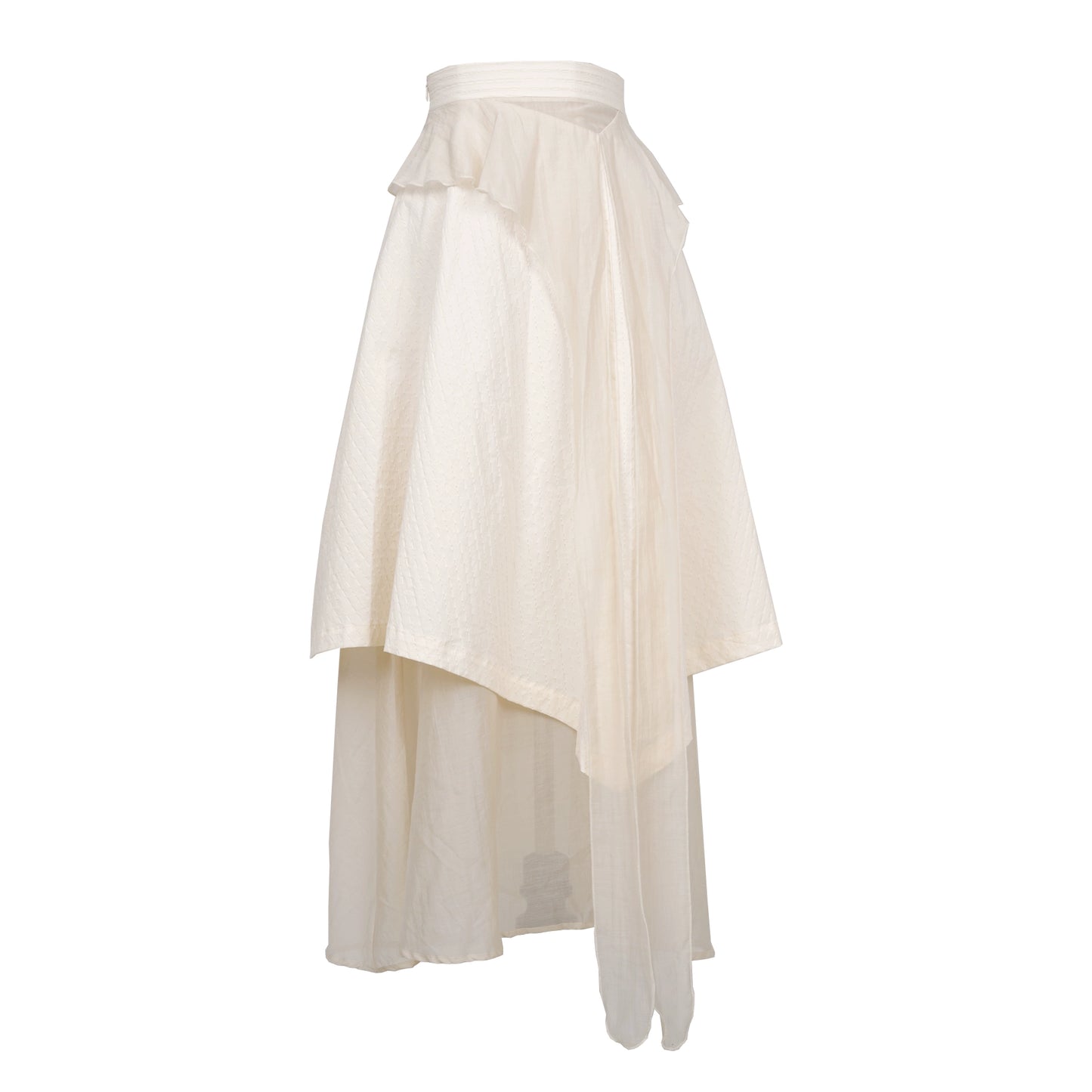 Выкл от плеча пузырьковой рукав топ: лето