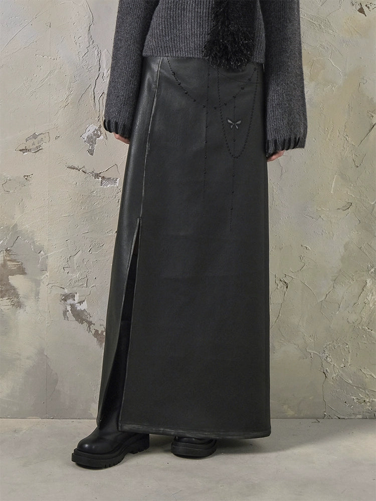 Maillard Retro Brushed Butterfly Leather Jacket