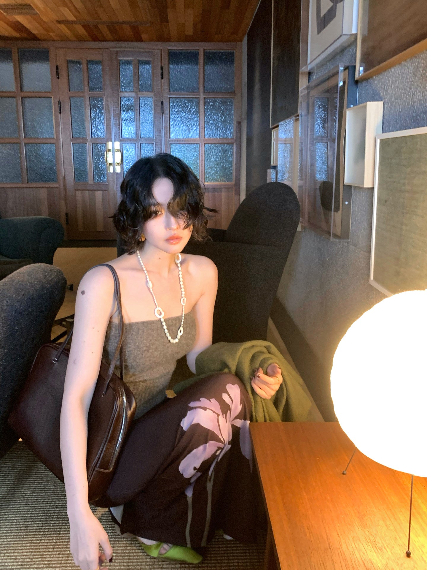 Alpaca Wool-Blend Wrap Knit Cardigan – Wine Noon Autumn/Winter Essential