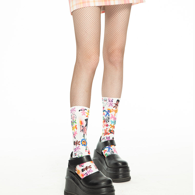 Vibrant Stride Socks