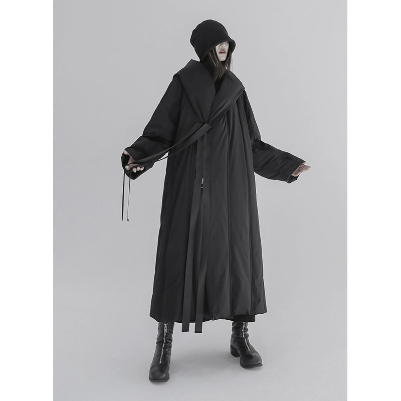 캐주얼 중간 길이 다운 재킷