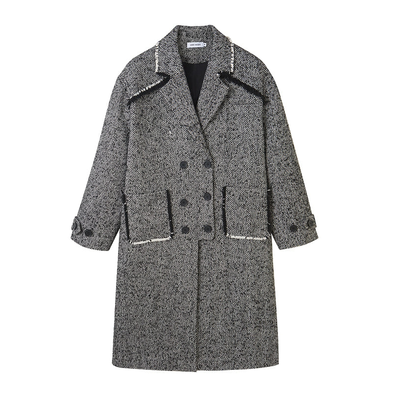 رائع معطف -معطف من الصوف