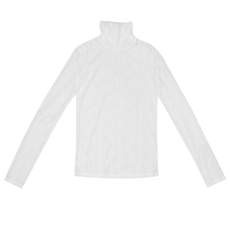 ملاك الدانتيل أعلى الرقبة