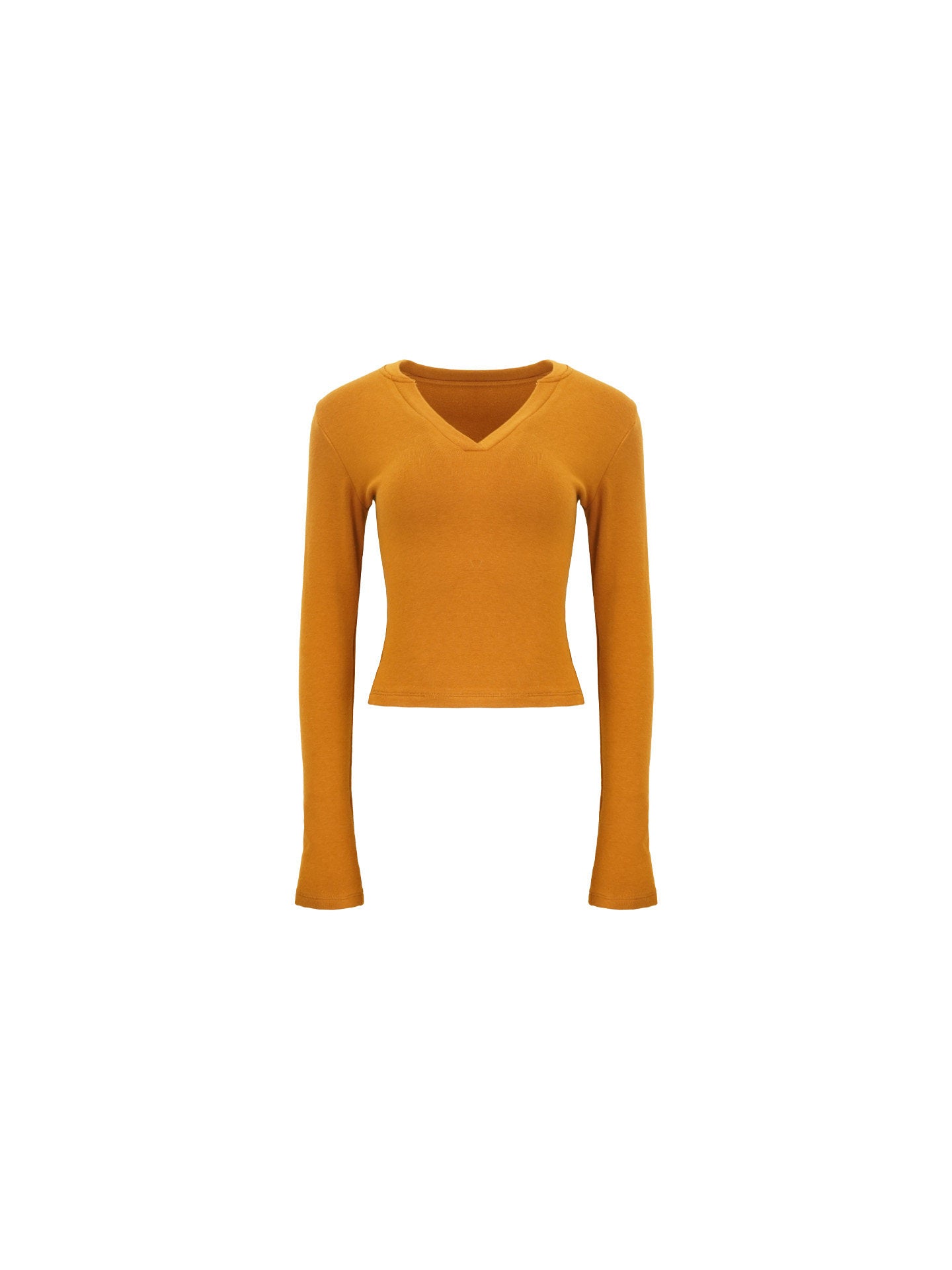Slim-Fit V-Neck Thermal Top