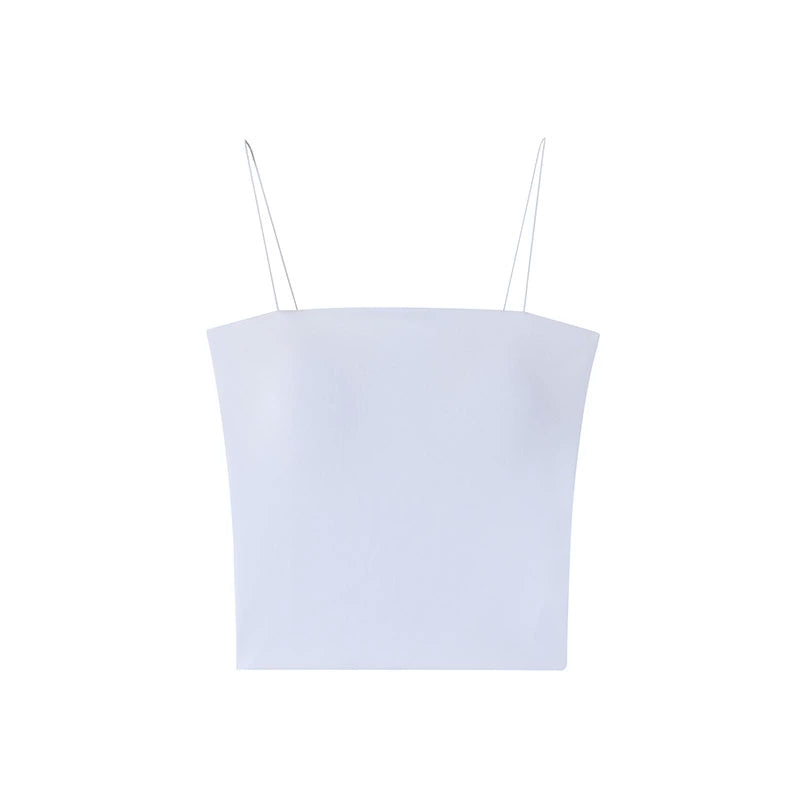 Elastic Chest Cushion Tank Top