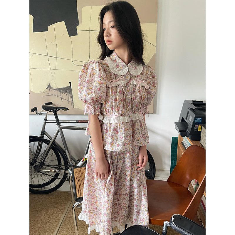 Broken Flower Bow Set