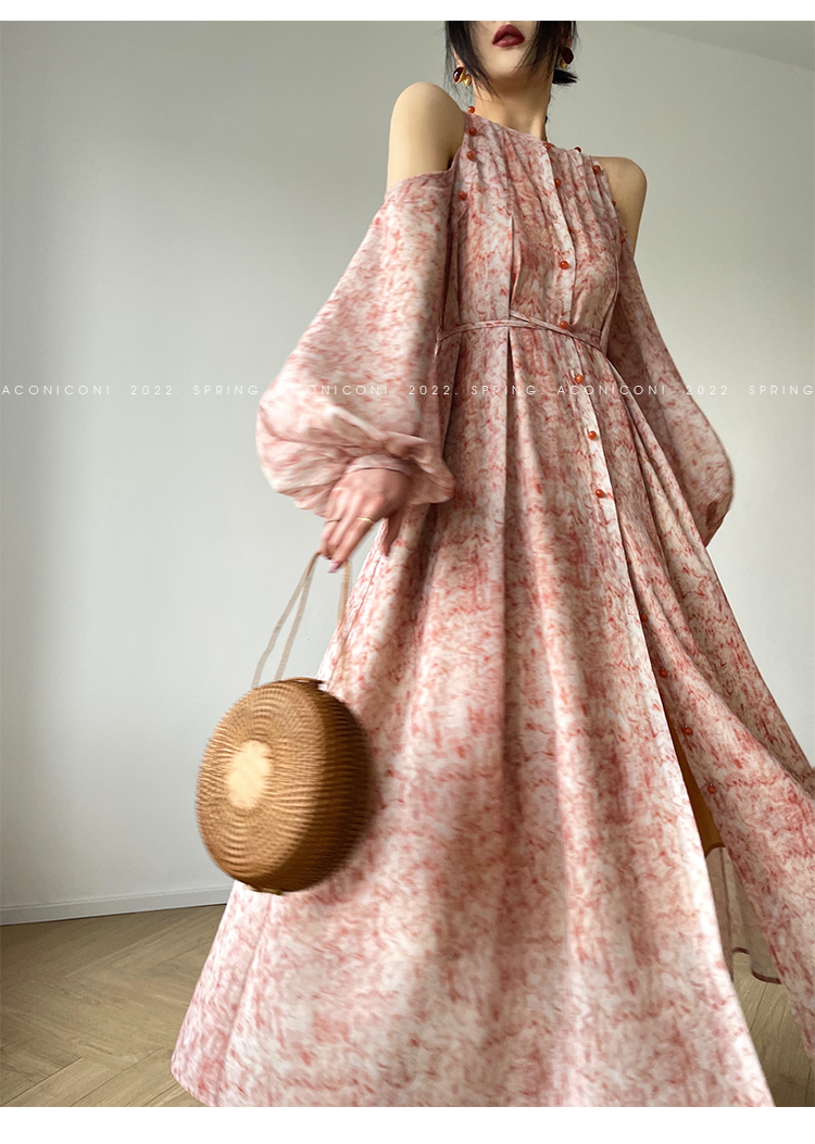 Elegant French Ink Dress