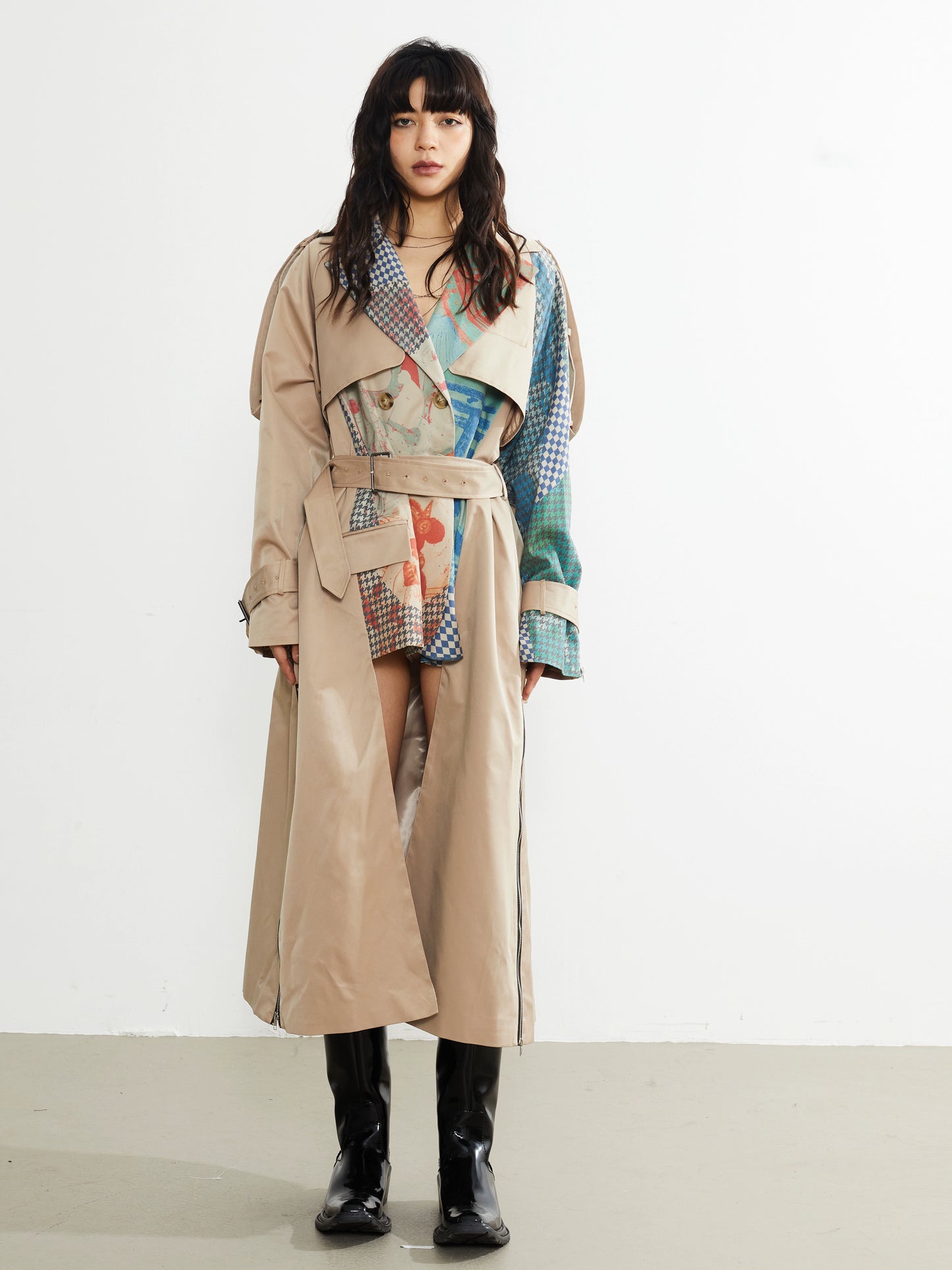 Impression 프린트 슈트 스플라이스 윈드브레이커