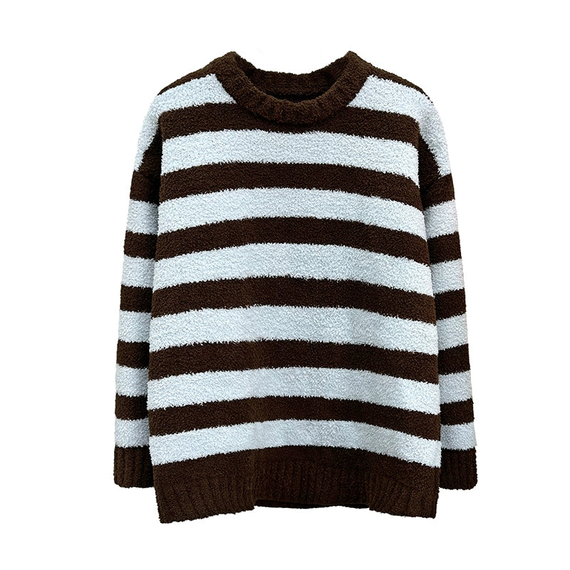 مخملي الشريط -السترة المحبوكة المسكنة