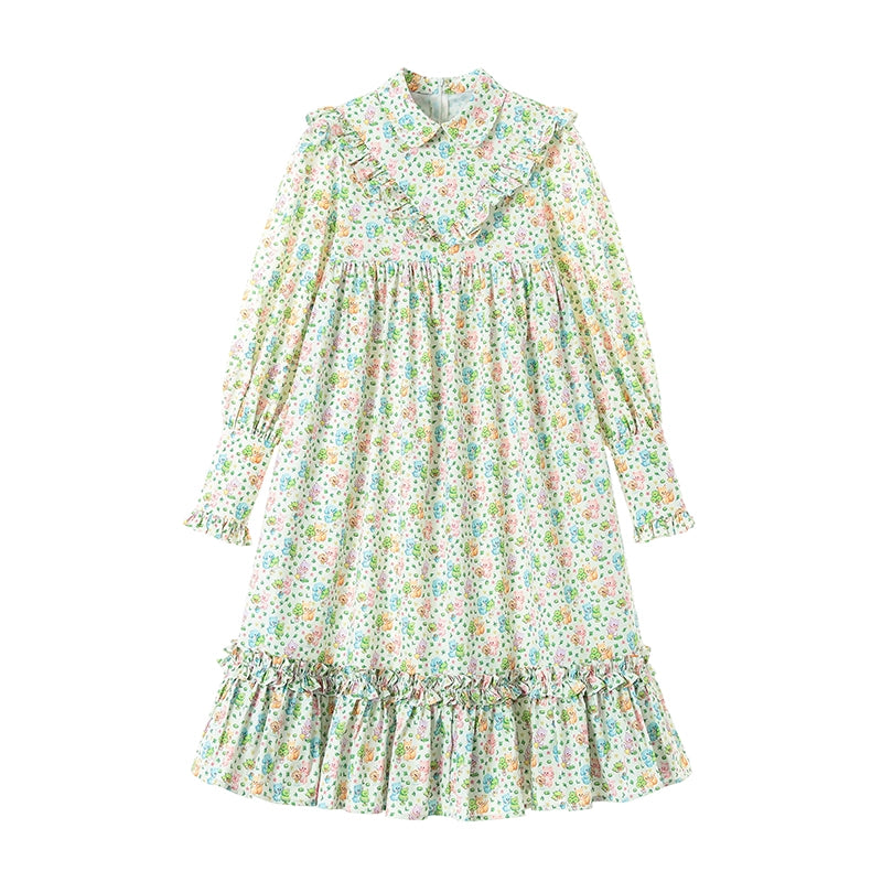 Cartoon Ruffle Doll Dress