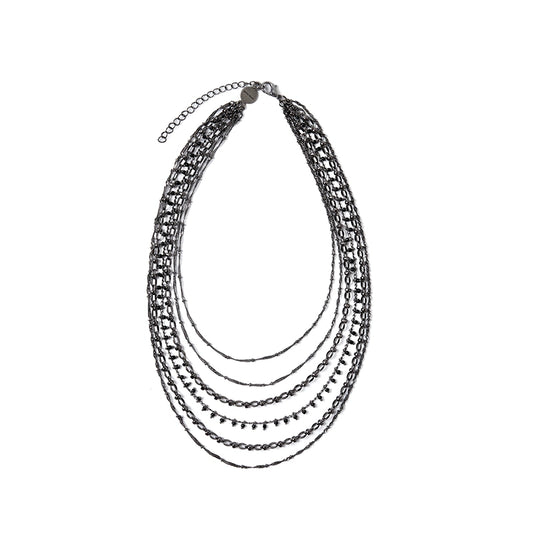 Collier de luxe en couches vintage