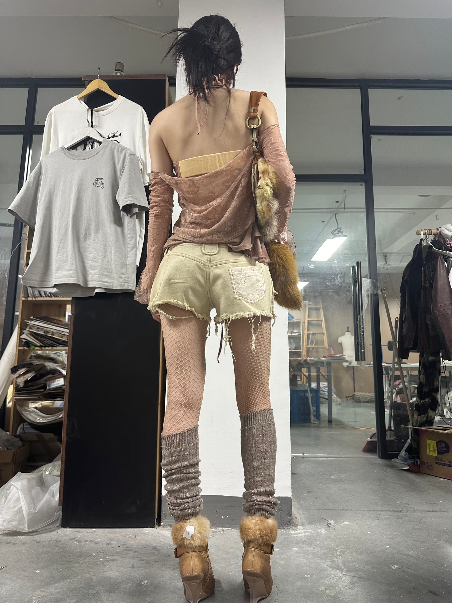 Leopard Floral Low-Rise Shorts – Raw Edge Style