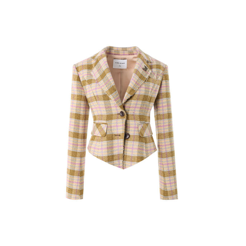 Retro Slim Suit Jacket