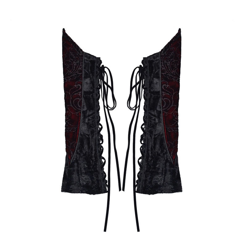 Victorian Gothic Lace Cape – Elegant Tassel Shawl Jacket