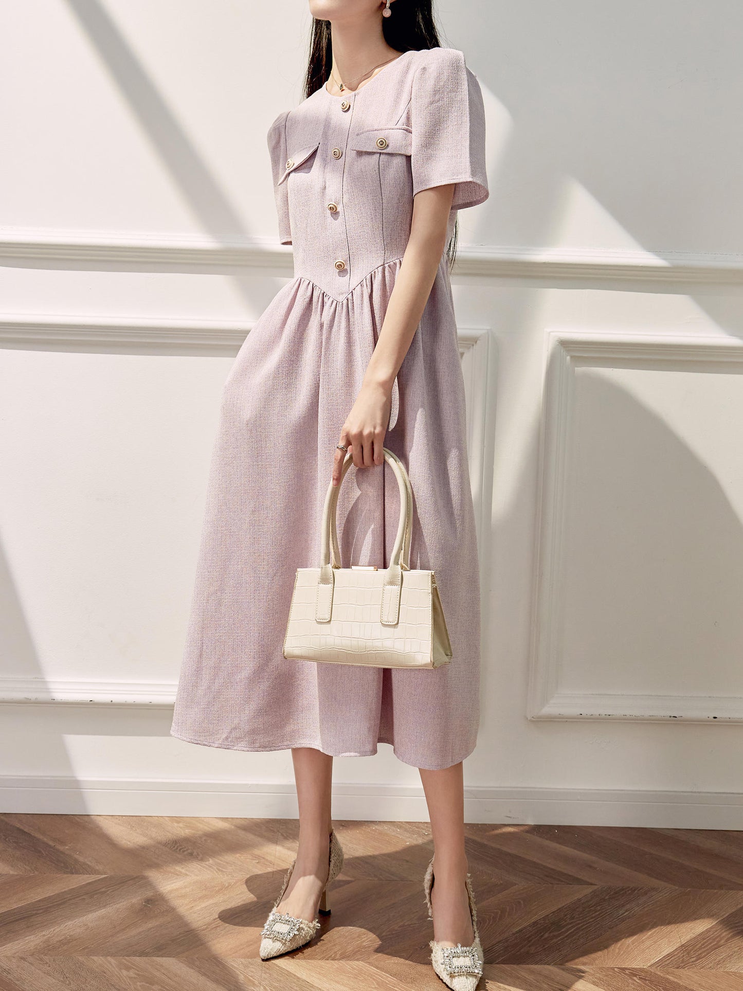 Purple Fragrant Dress