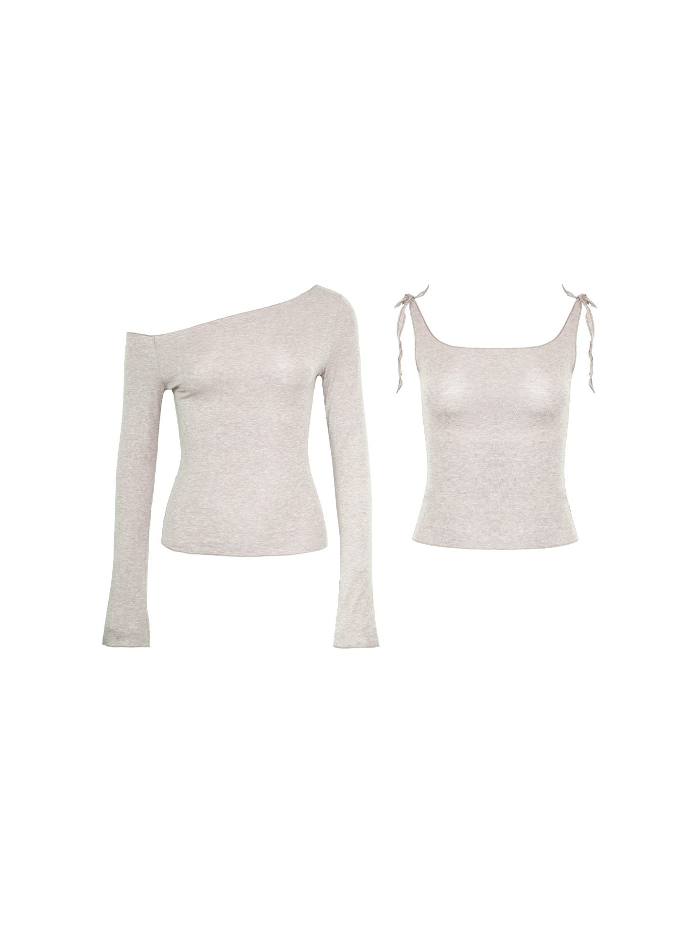 Spruce Wilderness Tencel Camisole & Off-Shoulder Tee Set
