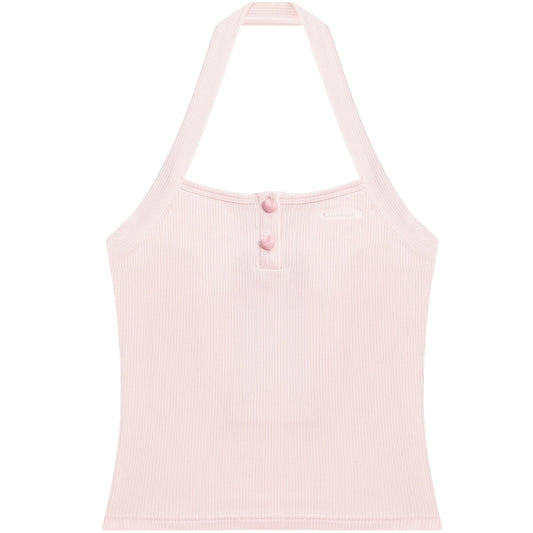 Sleeveless Tank Top Set | Backless and Strapless Retro Design for Summer