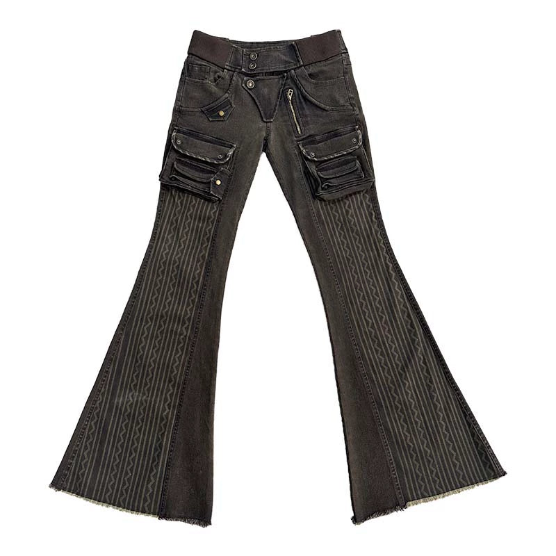 Jeans strappati slim fit con tasche