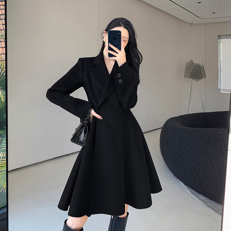 Waist Slim Chiffon Dress