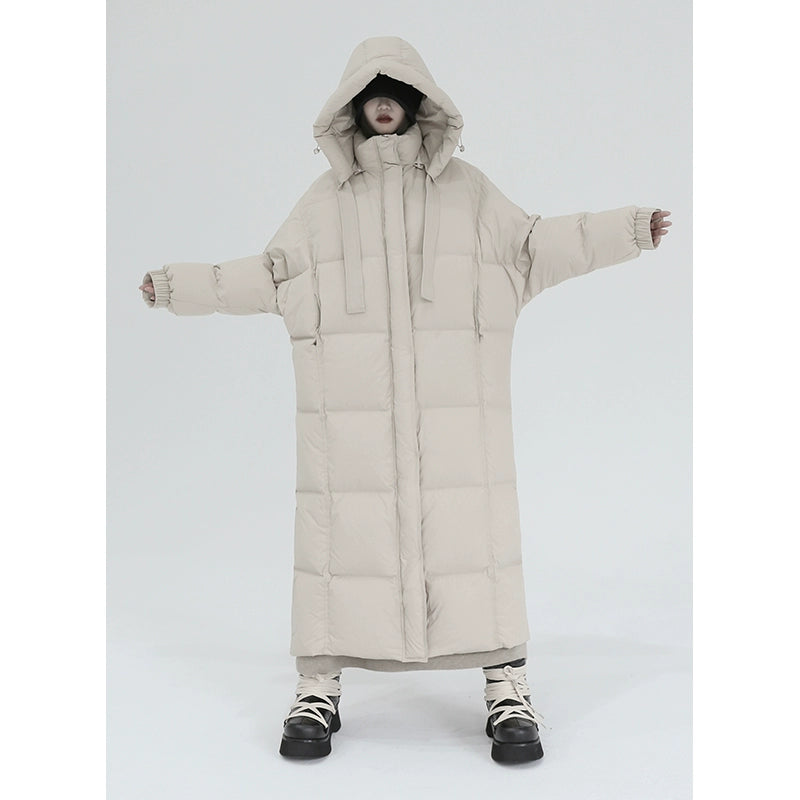 세 가지 색상의 자유 다운 재킷