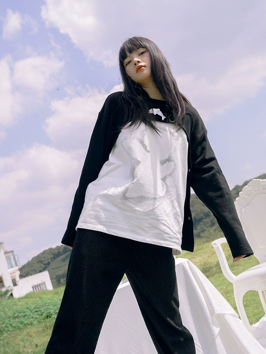 سترة الدانتيل الأرجواني