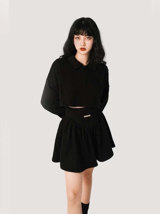 American Cotton Long Sleeve Hoodie Set