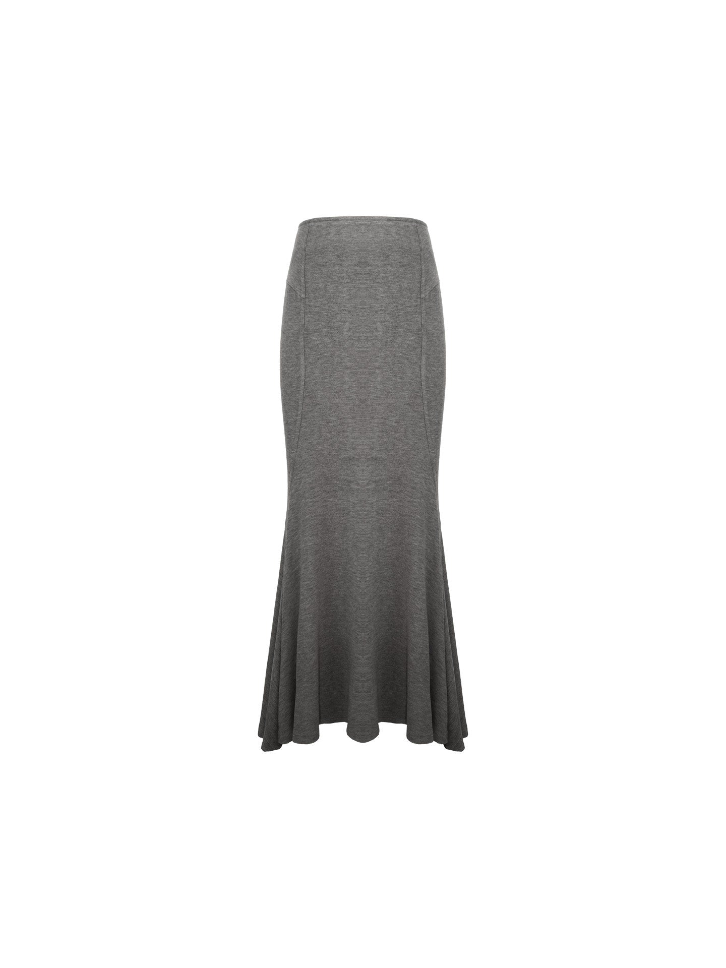 Mermaid Hem Maxi Skirt