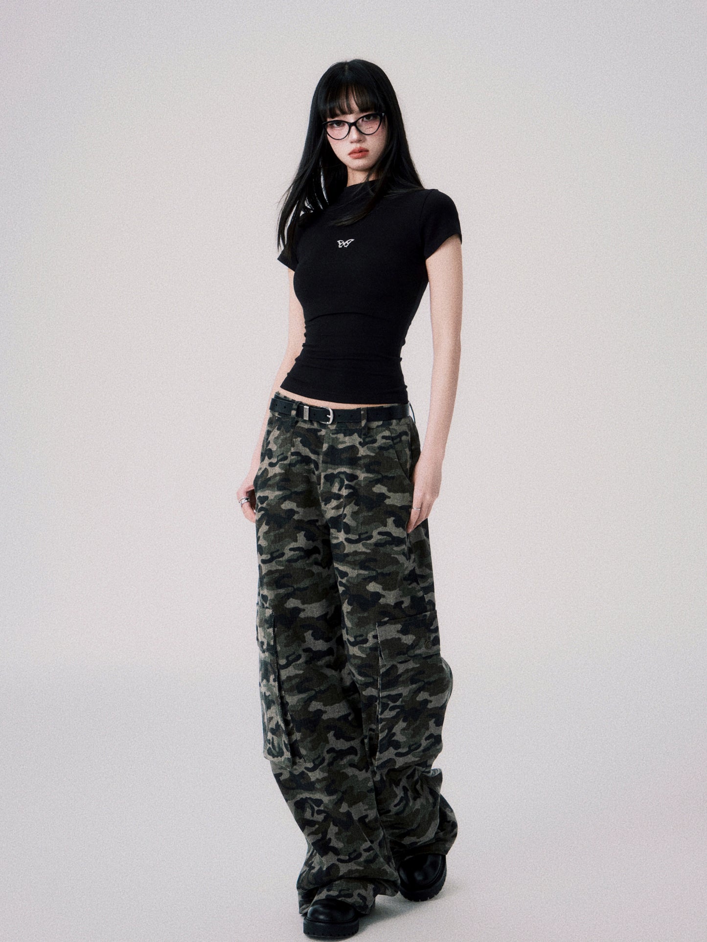 Loose Camouflage Cargo Pants - Casual Cool