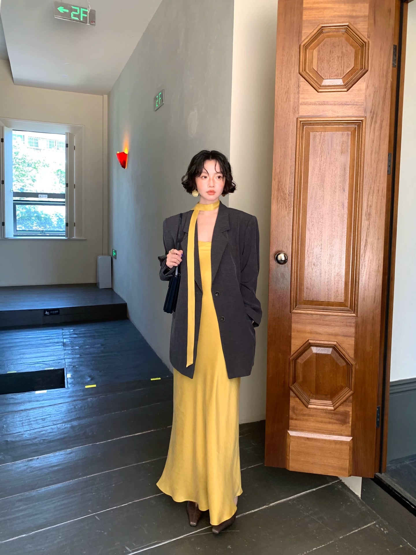 Nishino Twilight Relaxed Suit Jacket – Hong Kong Retro Autumn Chic