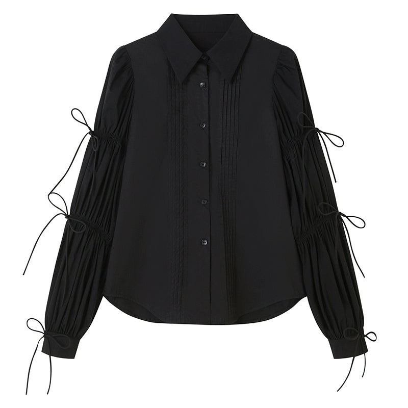 فانوس كم قميص أبيض معلن