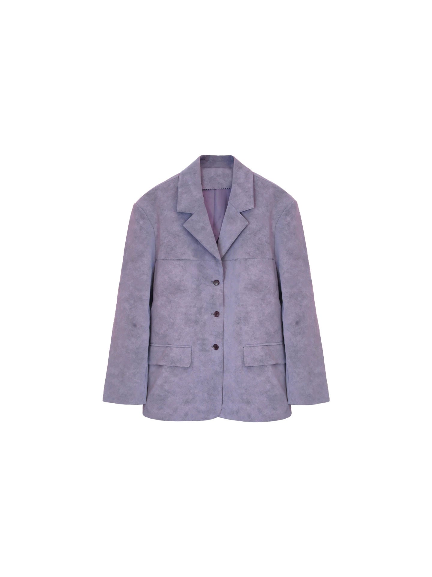 Suede Loose Suit Jacket – Hong Kong Retro Autumn/Winter Statement