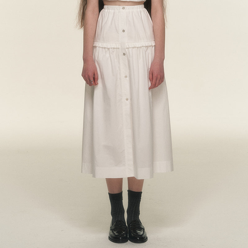 Navy Set with Slimming Skirt