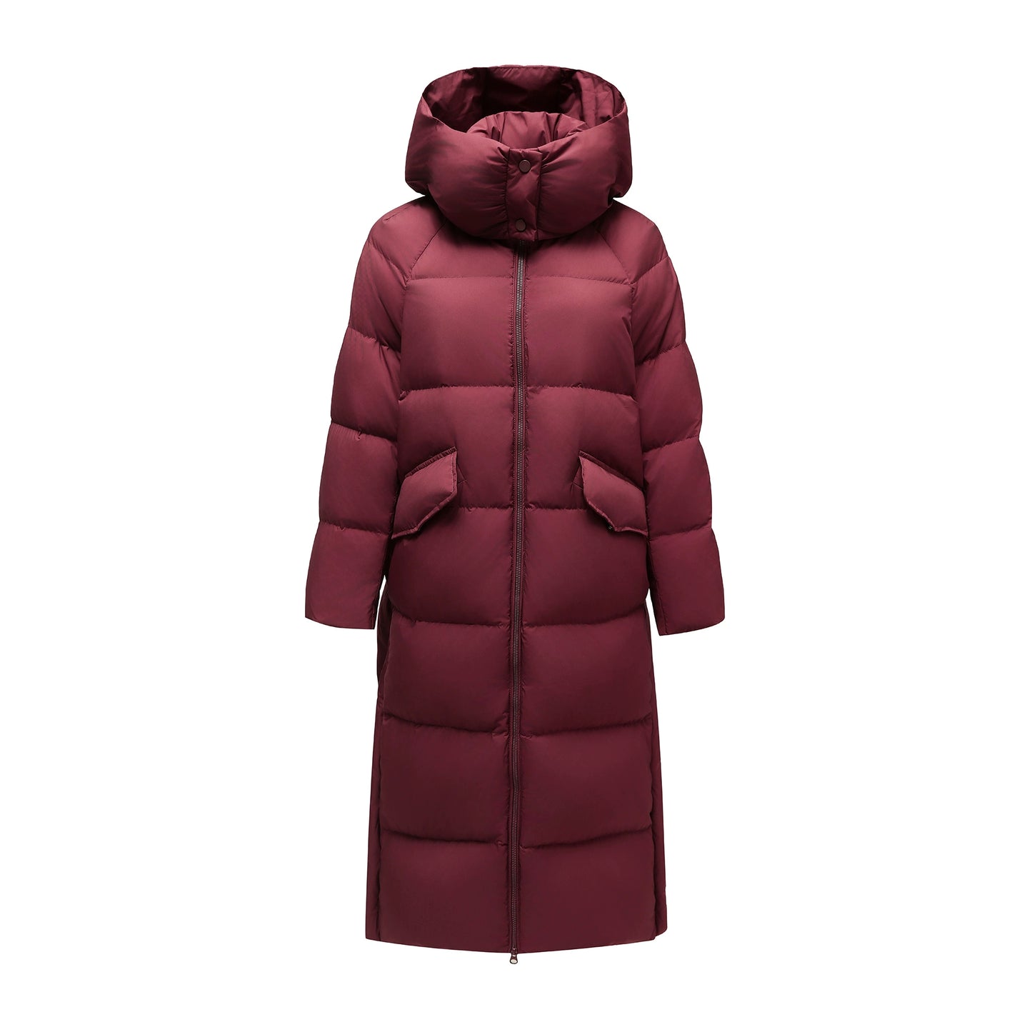 Hooded Warm White Duck Down Jacket for Women