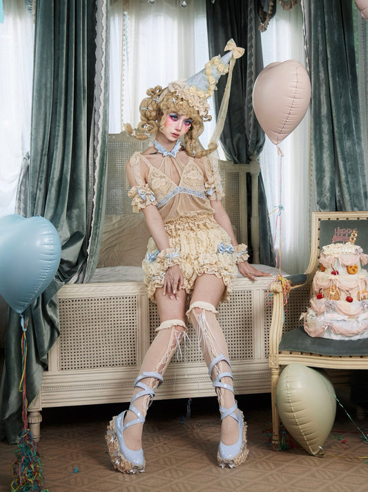 Cream Pumpkin Bloomers | Rococo Doll Shorts