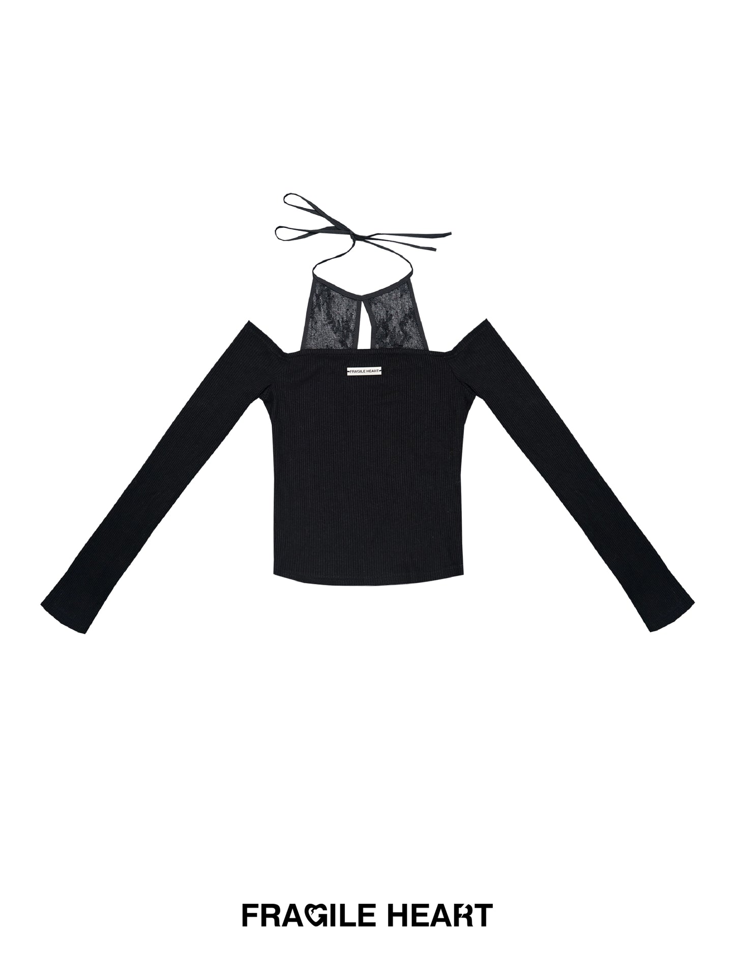 Sweet Cool Lace Off Shoulder Long Top