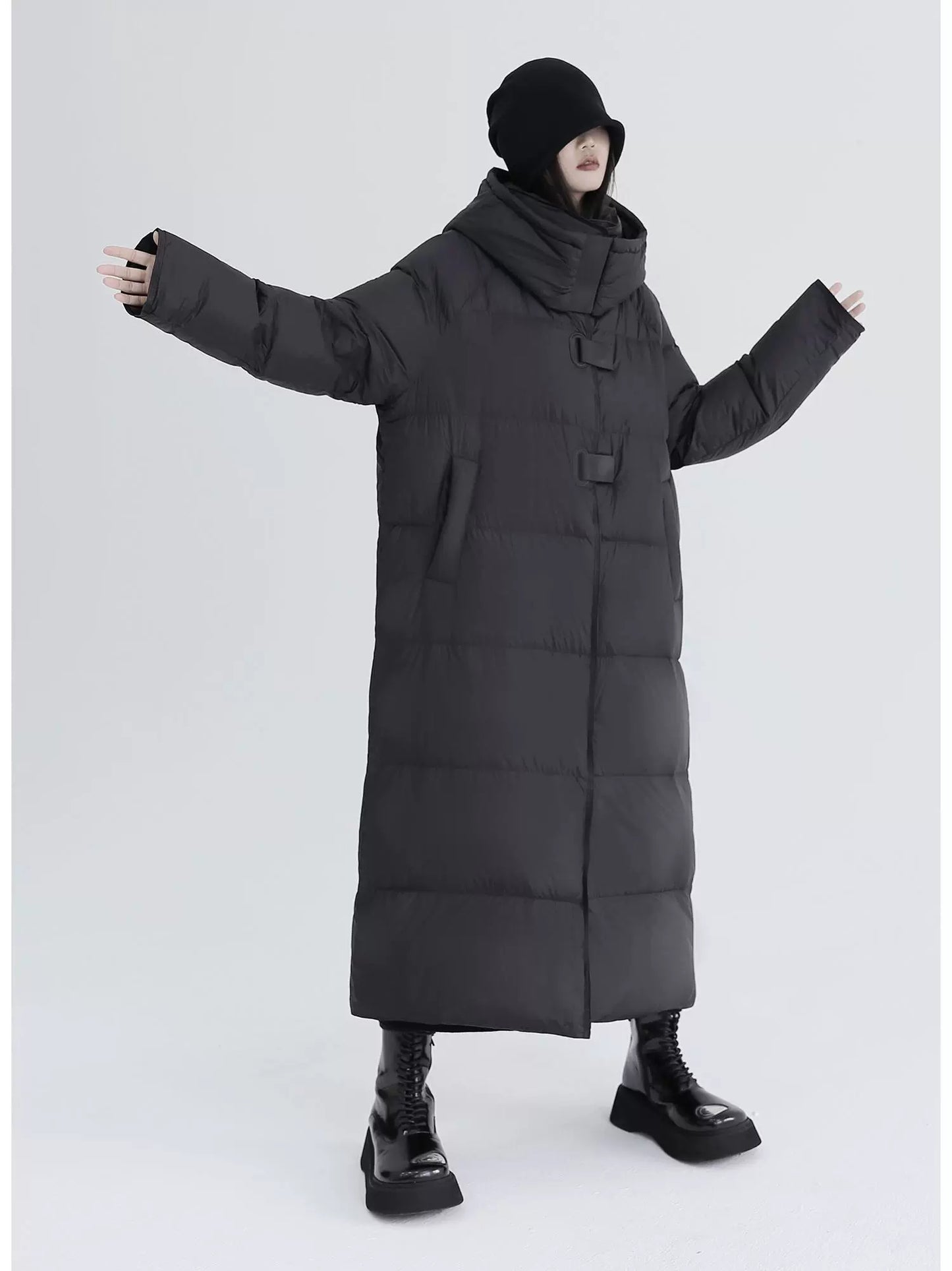 Simple Lazy Style 90% White Duck Down Jacket (Winter Edition)