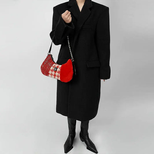 Vintage Y2K Fur Crossbody