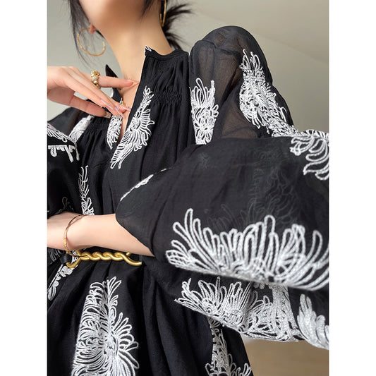 Elegant Embroidered Dress