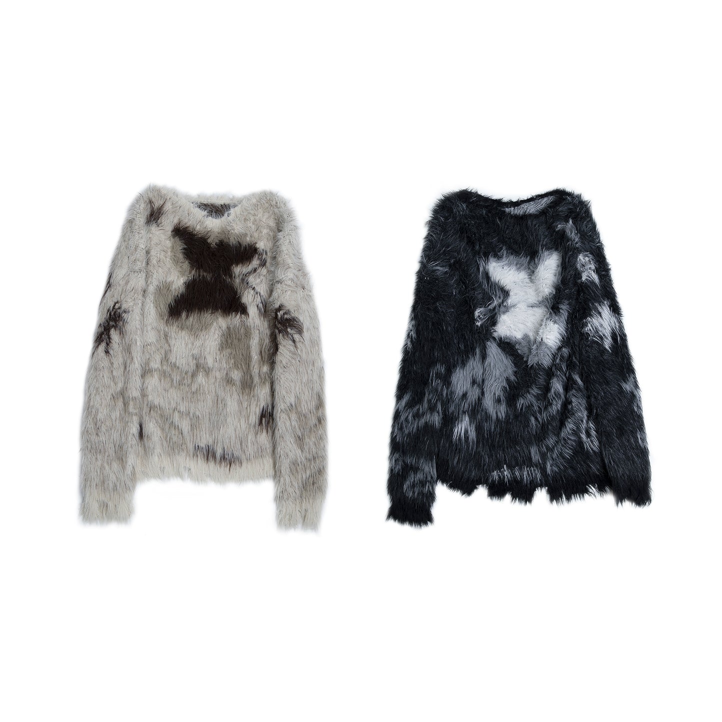 Lazy Loose Knit Sable Hair Sweater