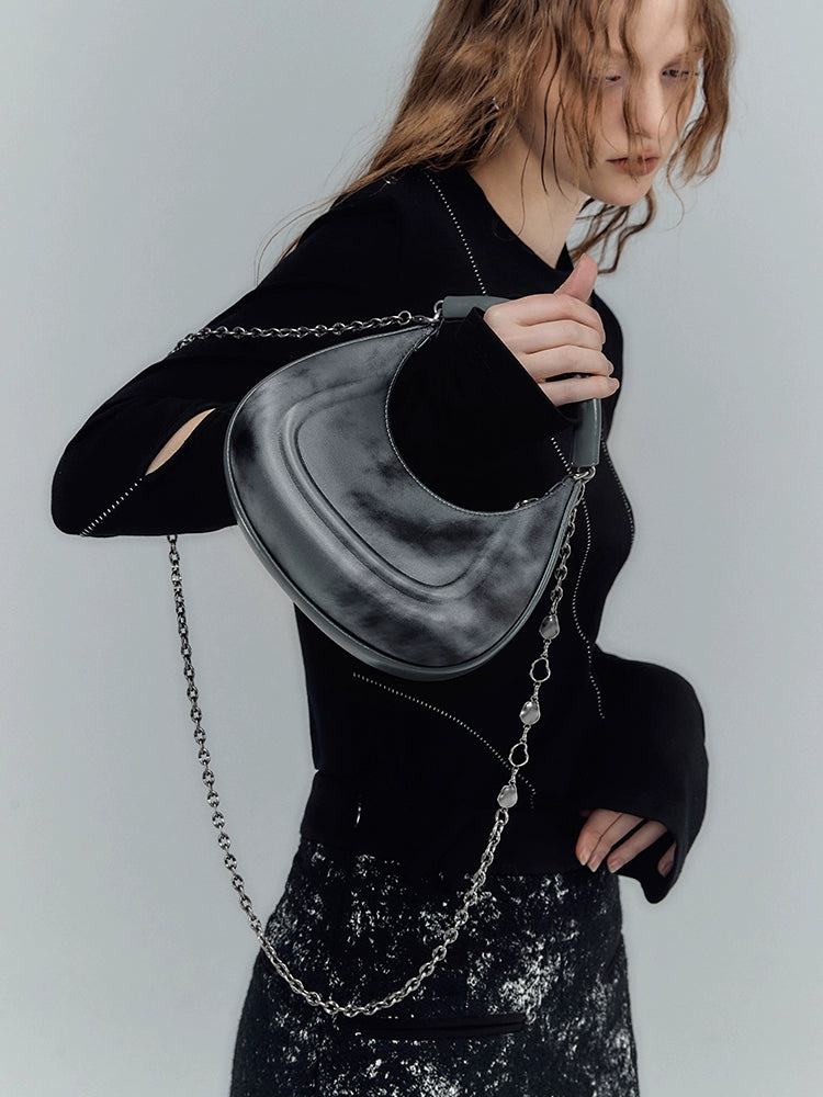 Halo Dyed Satin Eva Bag